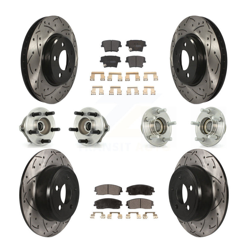 Transit Auto KBB-110746 Wheel Bearing and Hub Assembly for 2005-2009 Chrysler 300, Dodge Charger, Dodge Magnum - Front and Rear product image