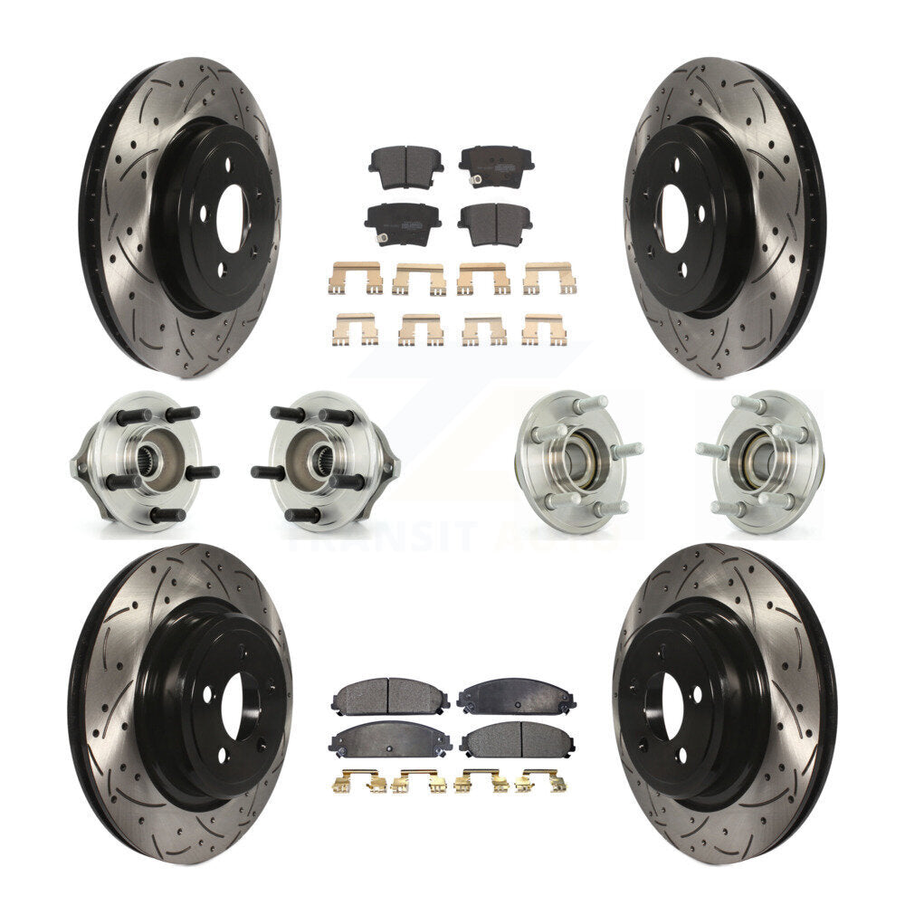 Transit Auto KBB-110748 Wheel Bearing and Hub Assembly for 2006-2008 Dodge Charger - Front and Rear product image