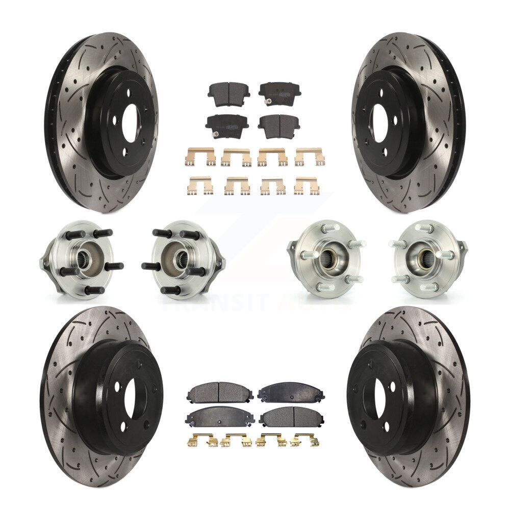 Transit Auto KBB-110750 Wheel Bearing and Hub Assembly for 2005-2006 Chrysler 300 - Front and Rear product image
