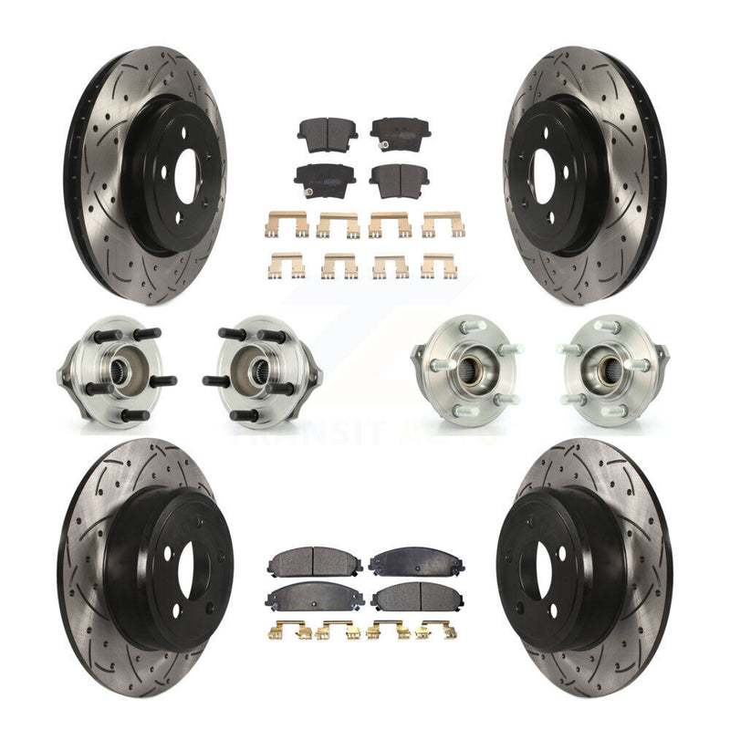 Transit Auto KBB-110750 Wheel Bearing and Hub Assembly for 2005-2006 Chrysler 300 - Front and Rear product image