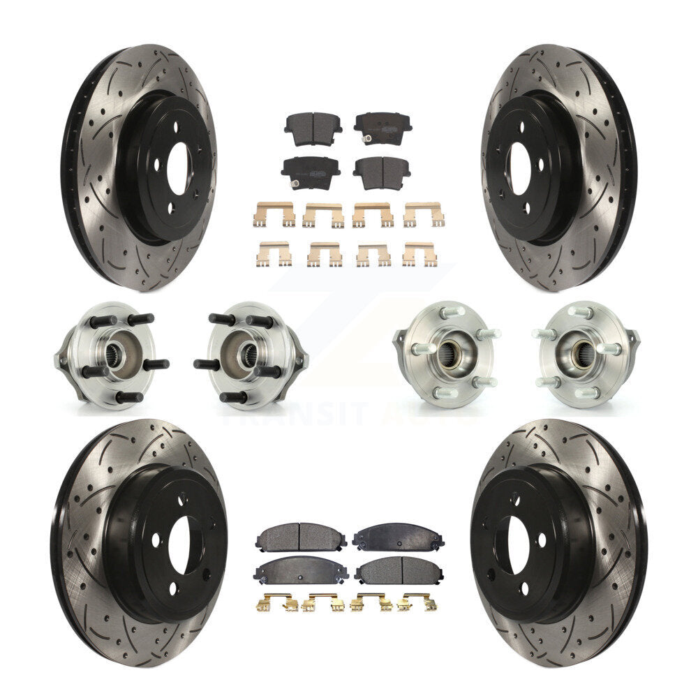 Transit Auto KBB-110751 Wheel Bearing and Hub Assembly for 2005-2009 Chrysler 300, Dodge Charger, Dodge Magnum - Front and Rear product image