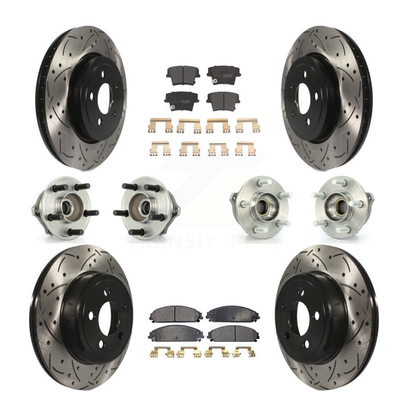 Transit Auto KBB-110751 Wheel Bearing and Hub Assembly for 2005-2009 Chrysler 300, Dodge Charger, Dodge Magnum - Front and Rear product image