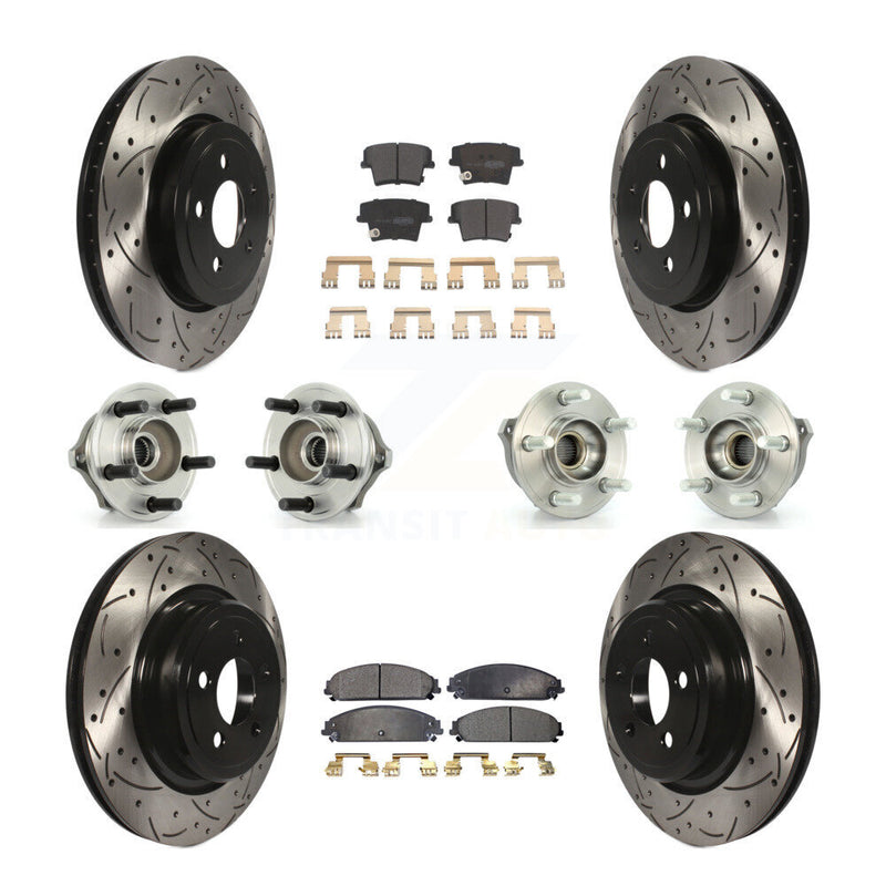 Transit Auto KBB-110752 Wheel Bearing and Hub Assembly for 2007-2008 Dodge Charger - Front and Rear product image