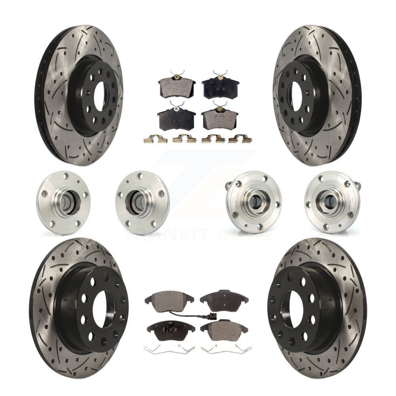 Transit Auto KBB-110756 Wheel Bearing and Hub Assembly for 2014-2018 Volkswagen Jetta, Volkswagen Beetle - Front and Rear product image