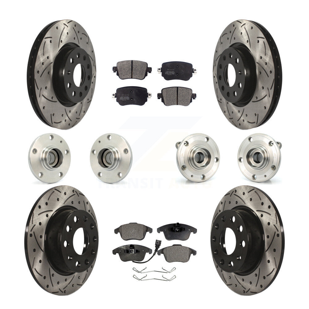 Transit Auto KBB-110759 Wheel Bearing and Hub Assembly for 2015-2020 Volkswagen Passat - Front and Rear product image