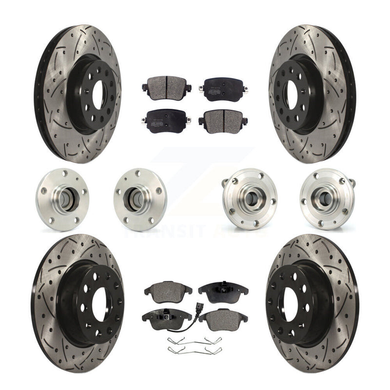 Transit Auto KBB-110759 Wheel Bearing and Hub Assembly for 2015-2020 Volkswagen Passat - Front and Rear product image