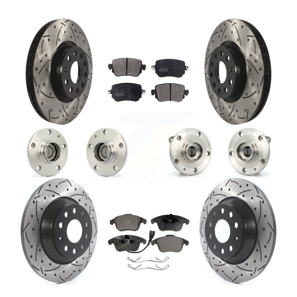 Transit Auto KBB-110760 Wheel Bearing and Hub Assembly for 2016-2018 Audi Q3 - Front and Rear product image
