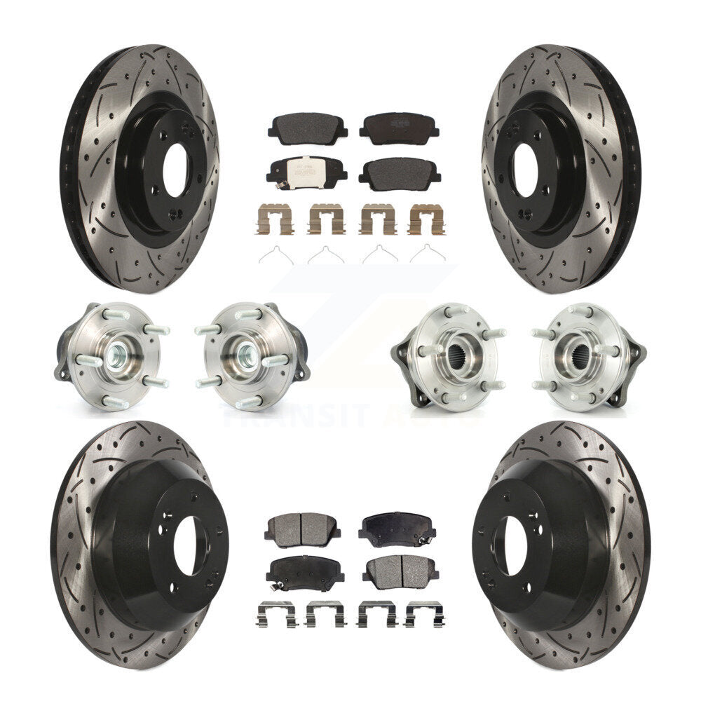 Transit Auto KBB-110768 Wheel Bearing and Hub Assembly for 2014-2015 Kia Sorento - Front and Rear product image