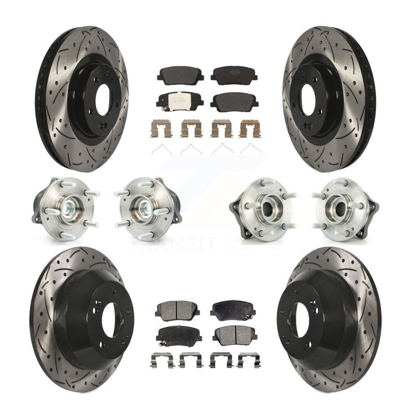 Transit Auto KBB-110768 Wheel Bearing and Hub Assembly for 2014-2015 Kia Sorento - Front and Rear product image