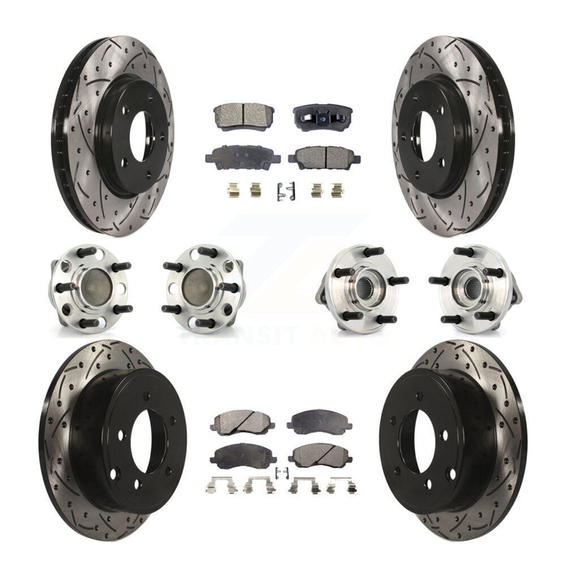 Transit Auto KBB-110770 Wheel Bearing and Hub Assembly for 2009 Dodge Caliber - Front and Rear product image