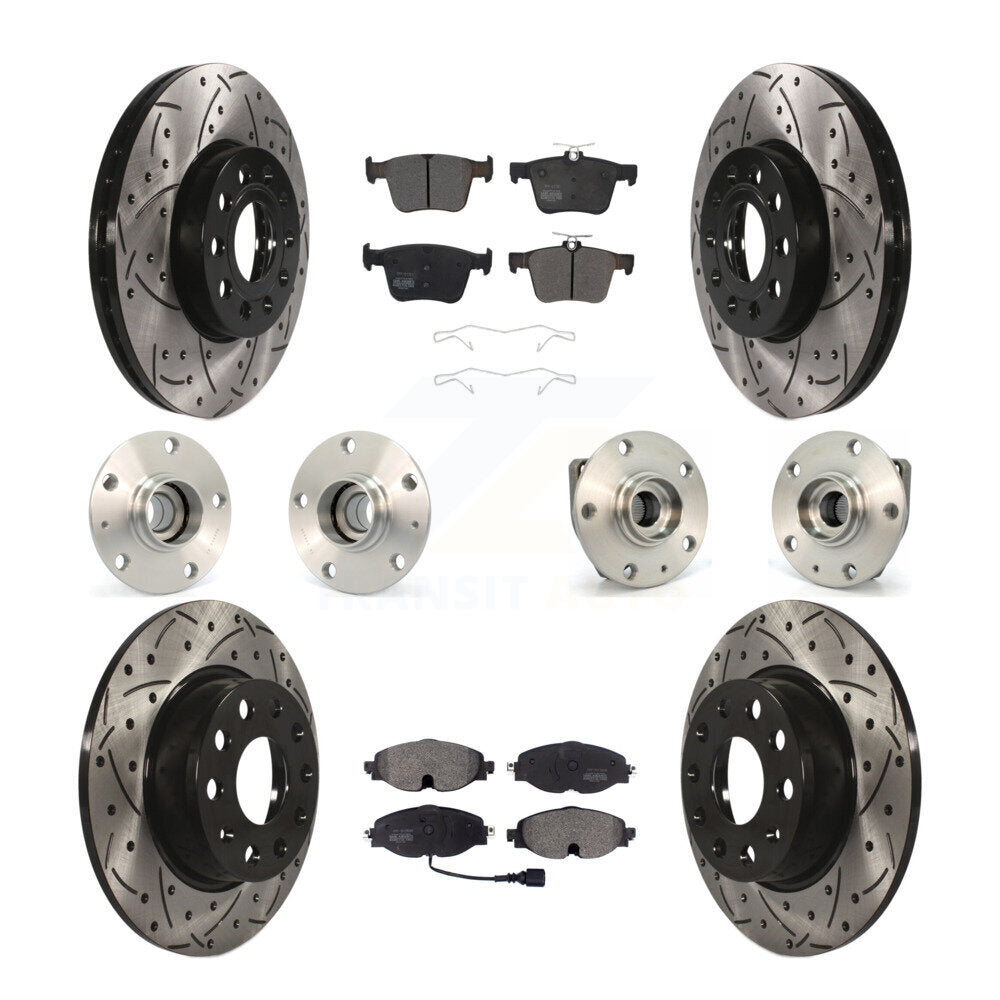 Transit Auto KBB-110786 Wheel Bearing and Hub Assembly for 2015-2019 Volkswagen e-Golf - Front and Rear product image