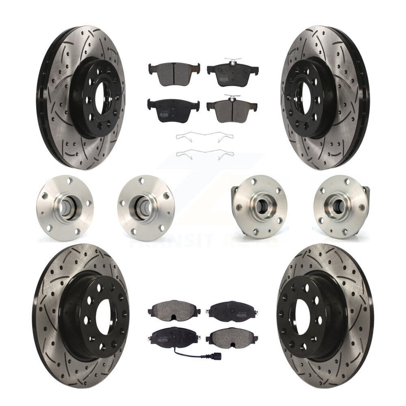 Transit Auto KBB-110786 Wheel Bearing and Hub Assembly for 2015-2019 Volkswagen e-Golf - Front and Rear product image