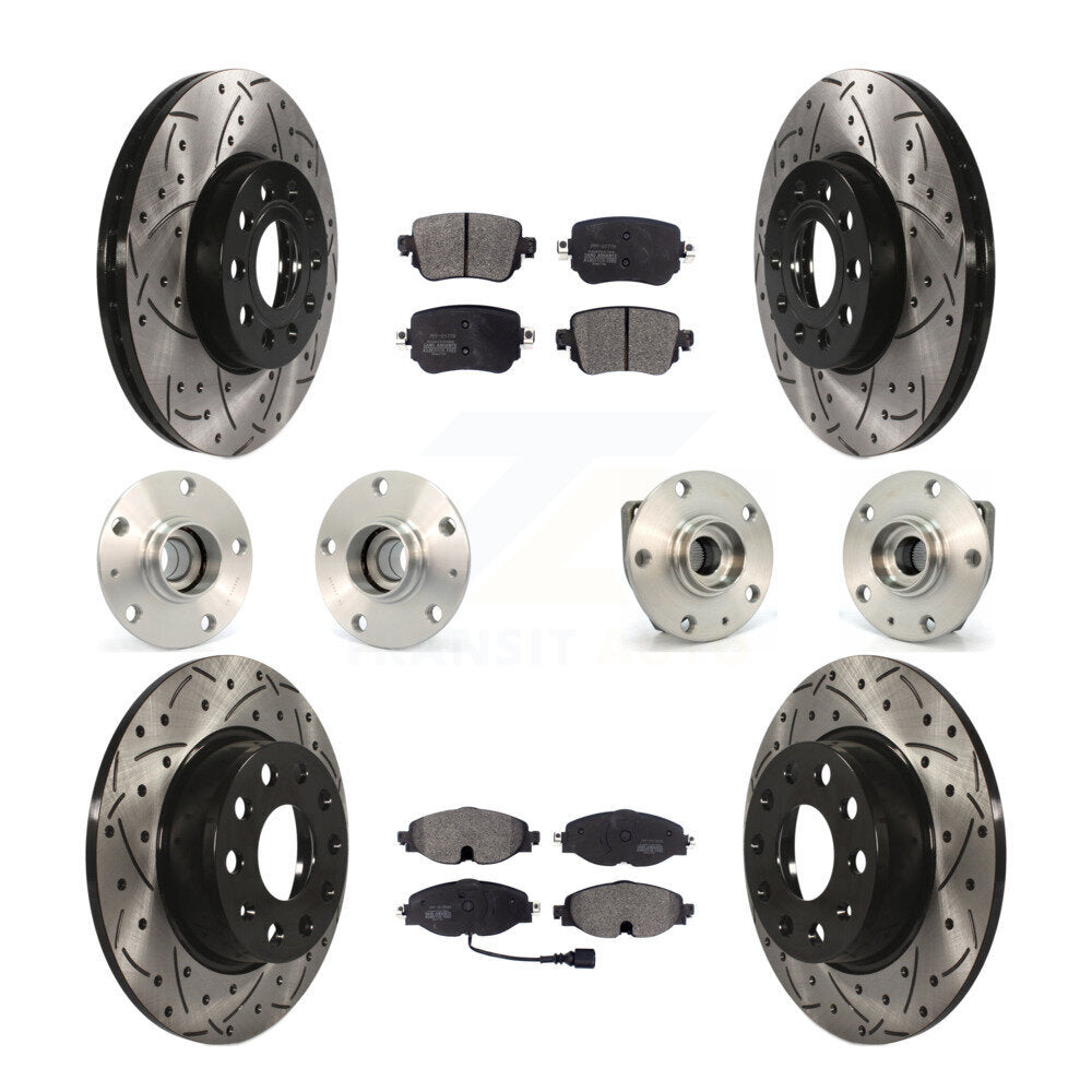 Transit Auto KBB-110787 Wheel Bearing and Hub Assembly for 2016-2020 Volkswagen Golf, Volkswagen Golf SportWagen - Front and Rear product image
