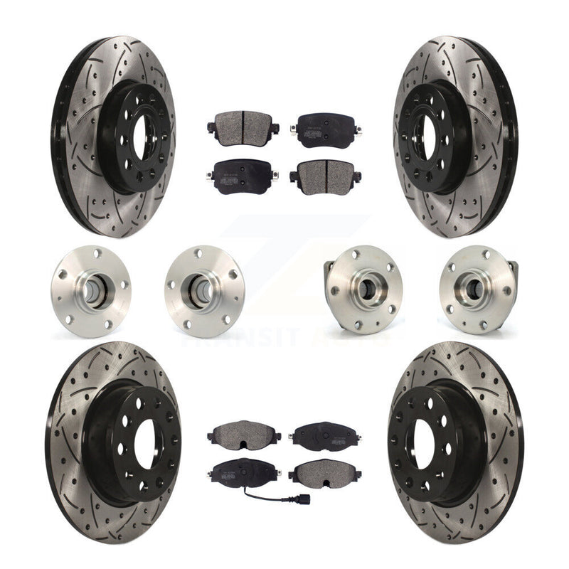 Transit Auto KBB-110787 Wheel Bearing and Hub Assembly for 2016-2020 Volkswagen Golf, Volkswagen Golf SportWagen - Front and Rear product image