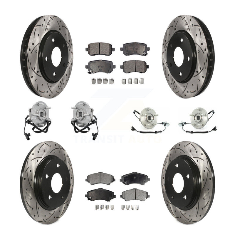 Transit Auto KBB-110789 Wheel Bearing and Hub Assembly for 2008-2011 Volkswagen Routan, Chrysler Town & Country, Dodge Grand Caravan - Front and Rear product image