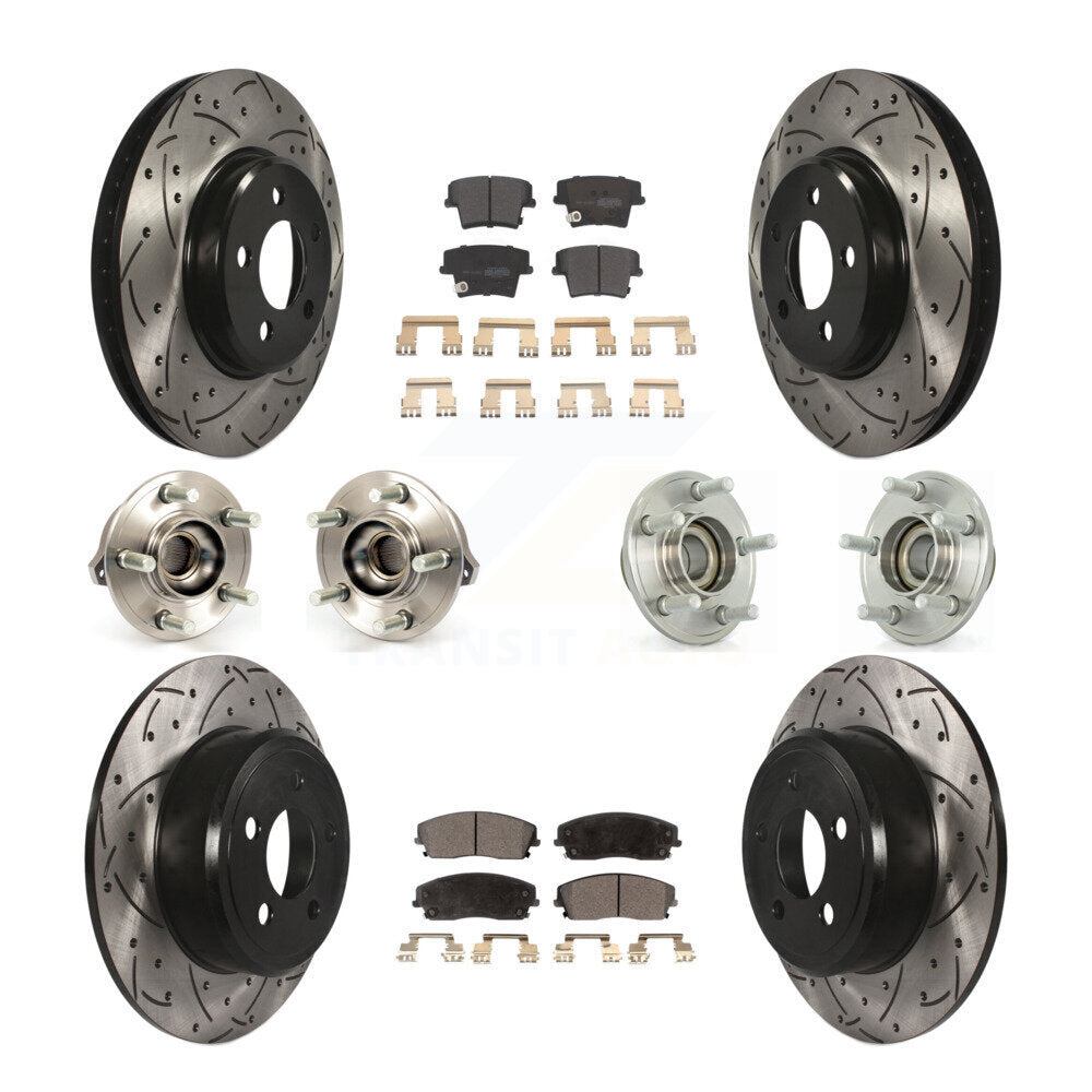 Transit Auto KBB-110791 Wheel Bearing and Hub Assembly for 2009-2014 Chrysler 300, Dodge Charger, Dodge Challenger - Front and Rear product image