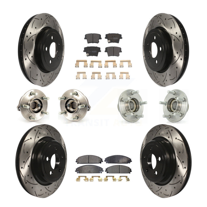Transit Auto KBB-110793 Wheel Bearing and Hub Assembly for 2010-2011 Dodge Charger - Front and Rear product image