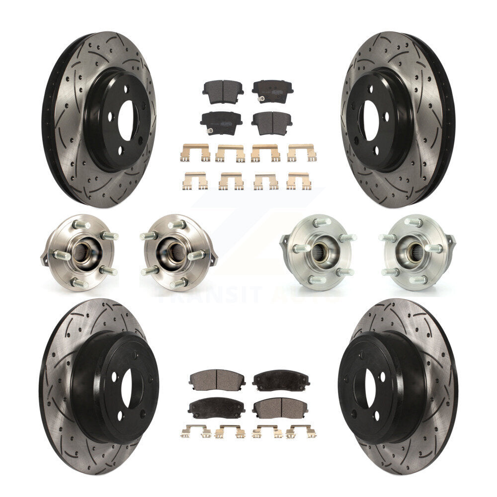 Transit Auto KBB-110794 Wheel Bearing and Hub Assembly for 2009-2010 Chrysler 300, Dodge Charger - Front and Rear product image