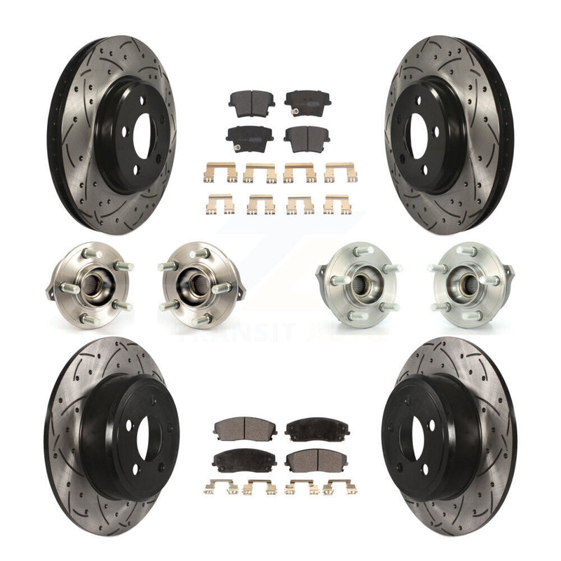 Transit Auto KBB-110794 Wheel Bearing and Hub Assembly for 2009-2010 Chrysler 300, Dodge Charger - Front and Rear product image