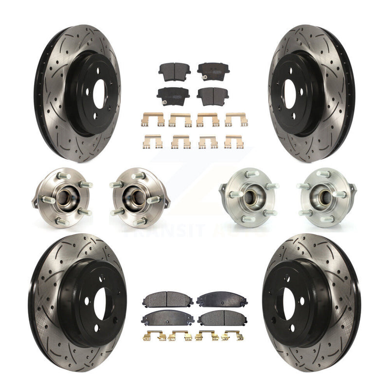 Transit Auto KBB-110795 Wheel Bearing and Hub Assembly for 2009-2014 Dodge Charger, Chrysler 300 - Front and Rear product image