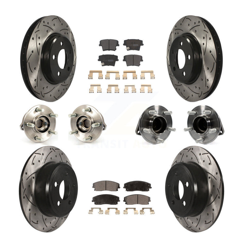 Transit Auto KBB-110797 Wheel Bearing and Hub Assembly for 2012-2014 Chrysler 300, Dodge Charger - Front and Rear product image
