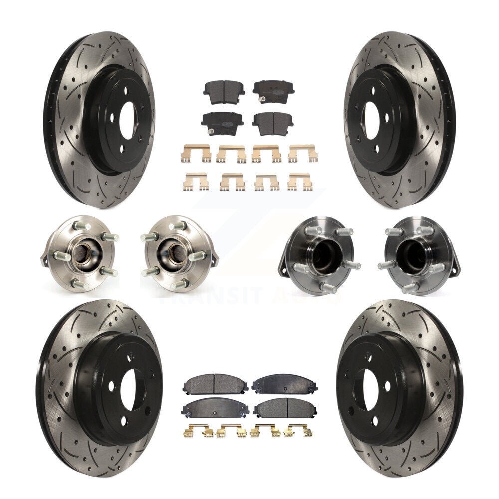 Transit Auto KBB-110798 Wheel Bearing and Hub Assembly for 2012-2014 Chrysler 300, Dodge Challenger - Front and Rear product image