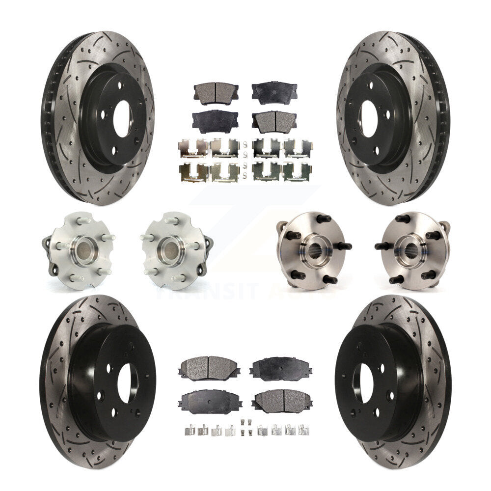 Transit Auto KBB-110800 Wheel Bearing and Hub Assembly for 2006-2012 Toyota RAV4 - Front and Rear product image