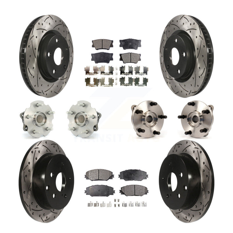 Transit Auto KBB-110800 Wheel Bearing and Hub Assembly for 2006-2012 Toyota RAV4 - Front and Rear product image