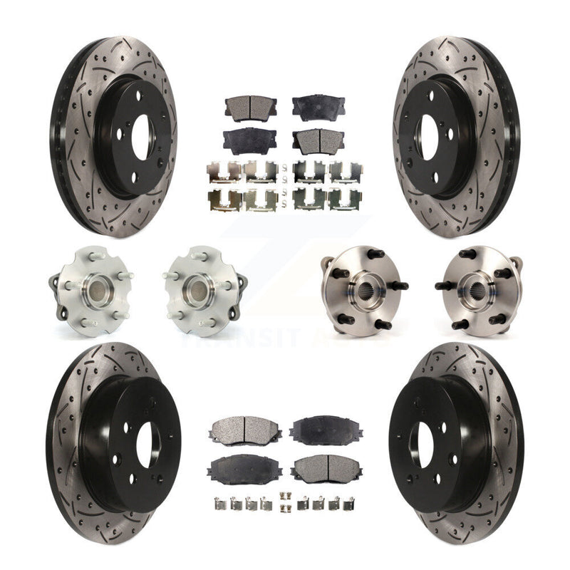Transit Auto KBB-110801 Wheel Bearing and Hub Assembly for 2006-2012 Lexus HS250h, Toyota RAV4 - Front and Rear product image