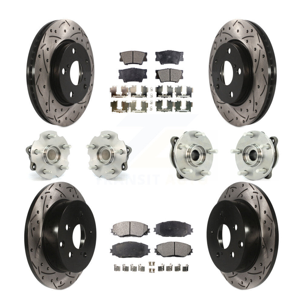 Transit Auto KBB-110803 Wheel Bearing and Hub Assembly for 2013-2018 Toyota RAV4 - Front and Rear product image