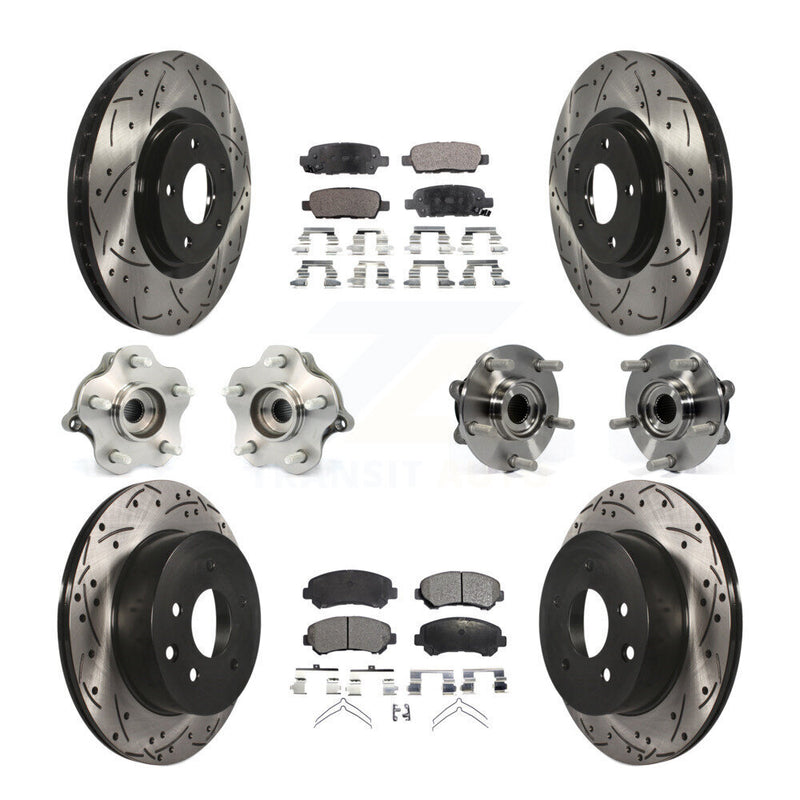 Transit Auto KBB-110805 Wheel Bearing and Hub Assembly for 2014 Nissan Juke - Front and Rear product image