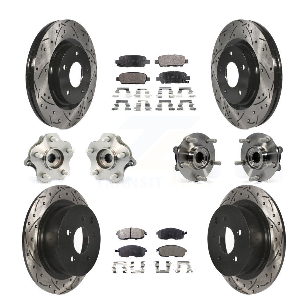 Transit Auto KBB-110806 Wheel Bearing and Hub Assembly for 2011-2014 Nissan Juke - Front and Rear product image