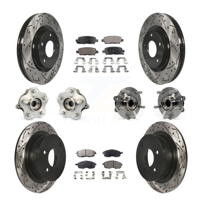Transit Auto KBB-110806 Wheel Bearing and Hub Assembly for 2011-2014 Nissan Juke - Front and Rear product image