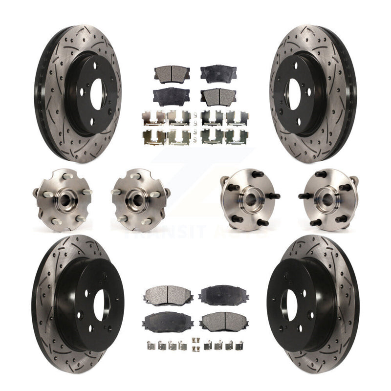 Transit Auto KBB-110808 Wheel Bearing and Hub Assembly for 2006-2012 Toyota RAV4 - Front and Rear product image
