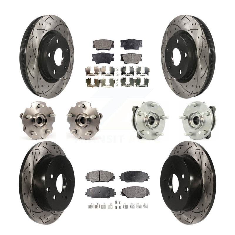 Transit Auto KBB-110809 Wheel Bearing and Hub Assembly for 2006-2018 Toyota RAV4 - Front and Rear product image