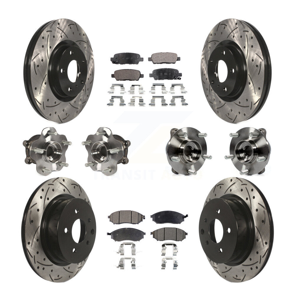 Transit Auto KBB-110816 Wheel Bearing and Hub Assembly for 2008-2015 INFINITI Q40, INFINITI QX50, INFINITI EX37 & more - Front and Rear product image