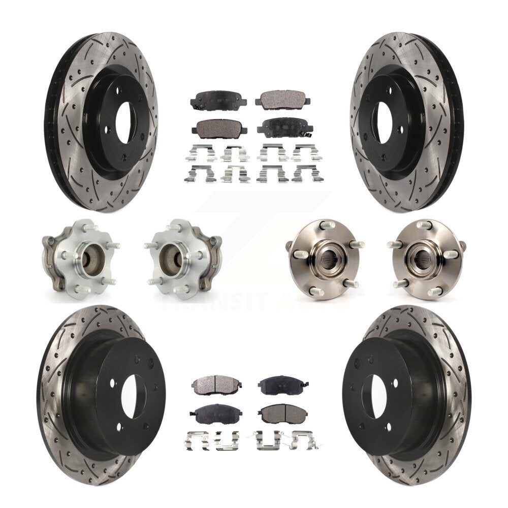 Transit Auto KBB-110819 Wheel Bearing and Hub Assembly for 2007-2012 Nissan Sentra - Front and Rear product image