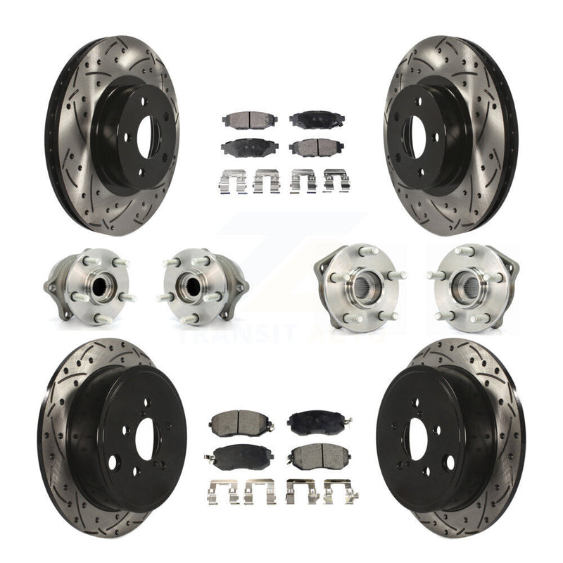 Transit Auto KBB-110824 Wheel Bearing and Hub Assembly for 2011 Subaru Impreza - Front and Rear product image