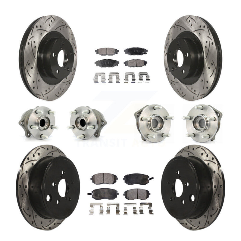 Transit Auto KBB-110827 Wheel Bearing and Hub Assembly for 2008-2013 Subaru WRX, Subaru Legacy, Subaru Impreza & more - Front and Rear product image