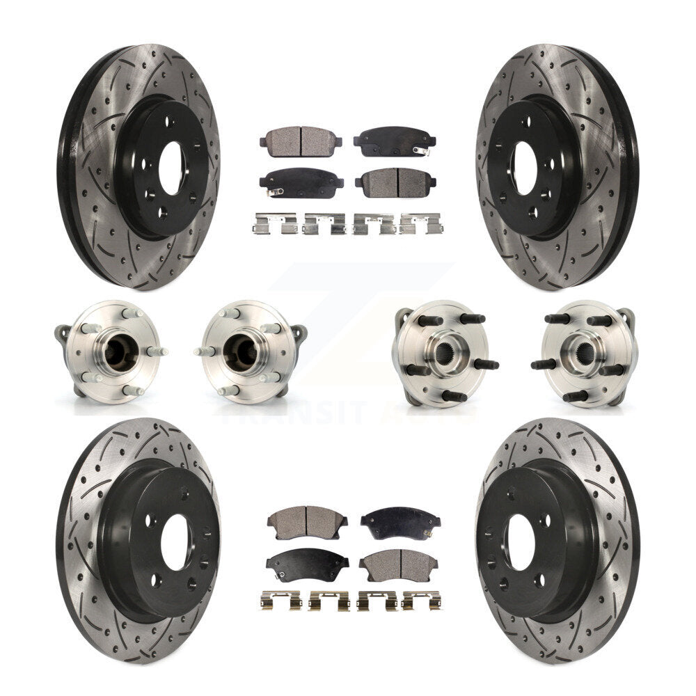 Transit Auto KBB-110840 Wheel Bearing and Hub Assembly for 2011-2012 Chevrolet Cruze - Front and Rear product image