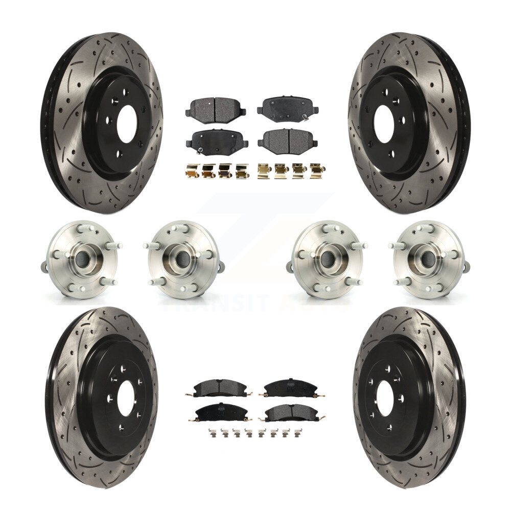 Transit Auto KBB-110843 Wheel Bearing and Hub Assembly for 2013 Ford Explorer - Front and Rear product image
