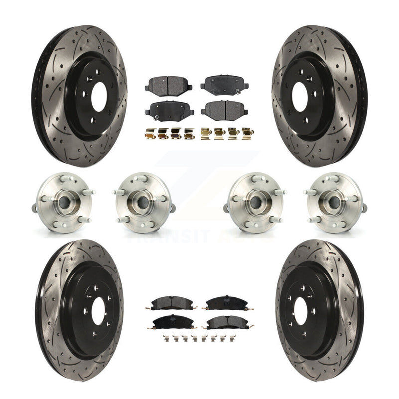 Transit Auto KBB-110843 Wheel Bearing and Hub Assembly for 2013 Ford Explorer - Front and Rear product image