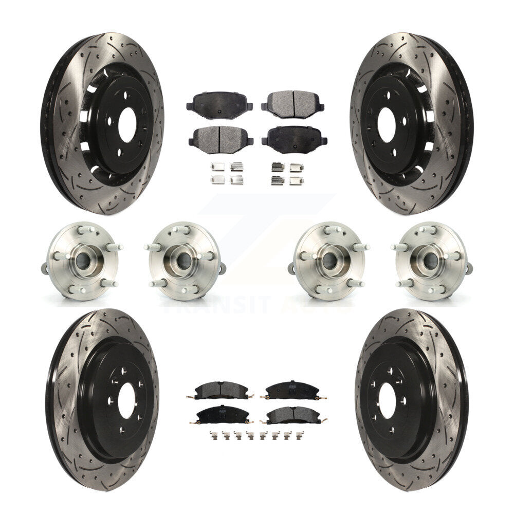 Transit Auto KBB-110845 Wheel Bearing and Hub Assembly for 2013-2018 Ford Explorer, Ford Police Interceptor Utility - Front and Rear product image