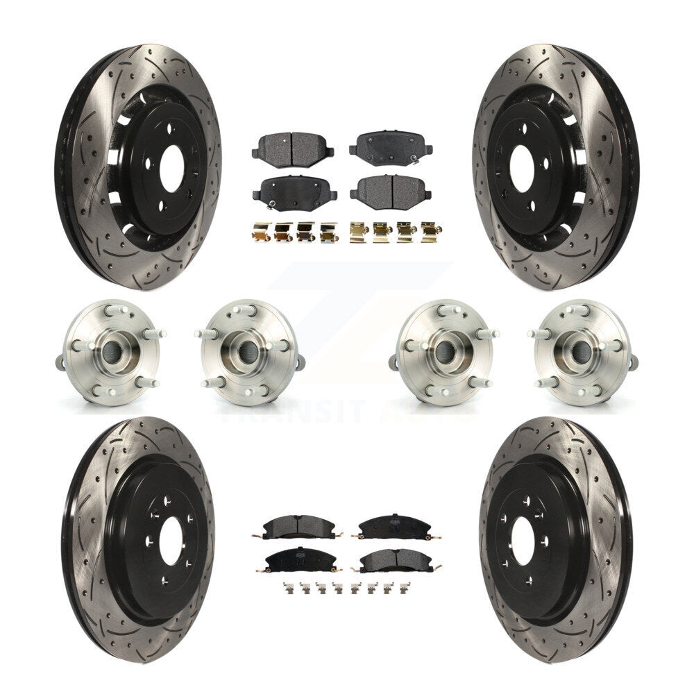 Transit Auto KBB-110846 Wheel Bearing and Hub Assembly for 2013-2017 Ford Explorer - Front and Rear product image