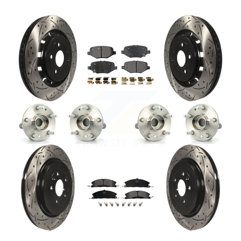 Transit Auto KBB-110846 Wheel Bearing and Hub Assembly for 2013-2017 Ford Explorer - Front and Rear product image
