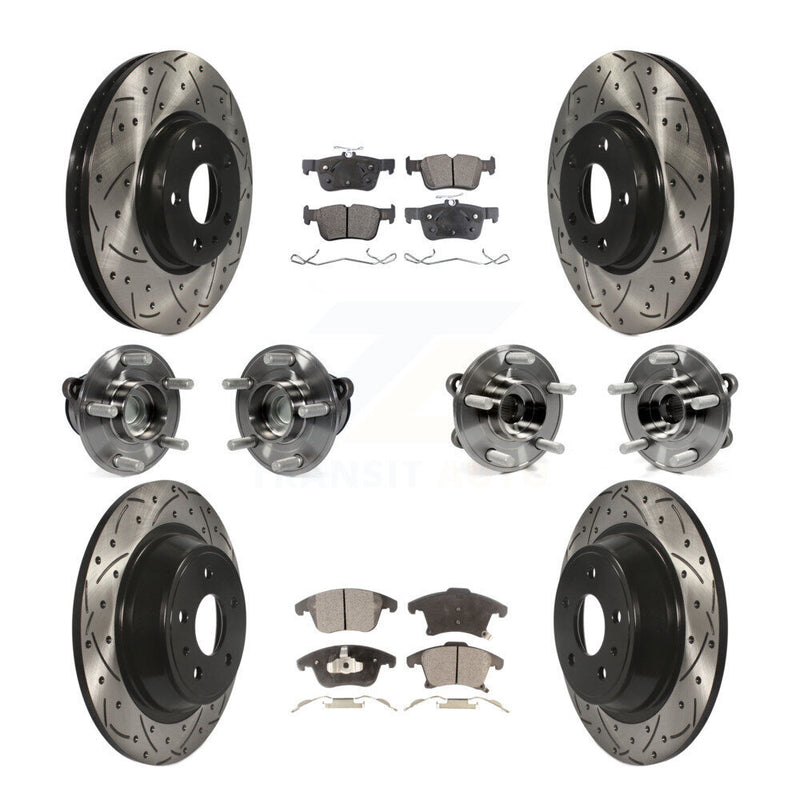 Transit Auto KBB-110847 Wheel Bearing and Hub Assembly for 2013-2020 Ford Fusion, Lincoln MKZ - Front and Rear product image