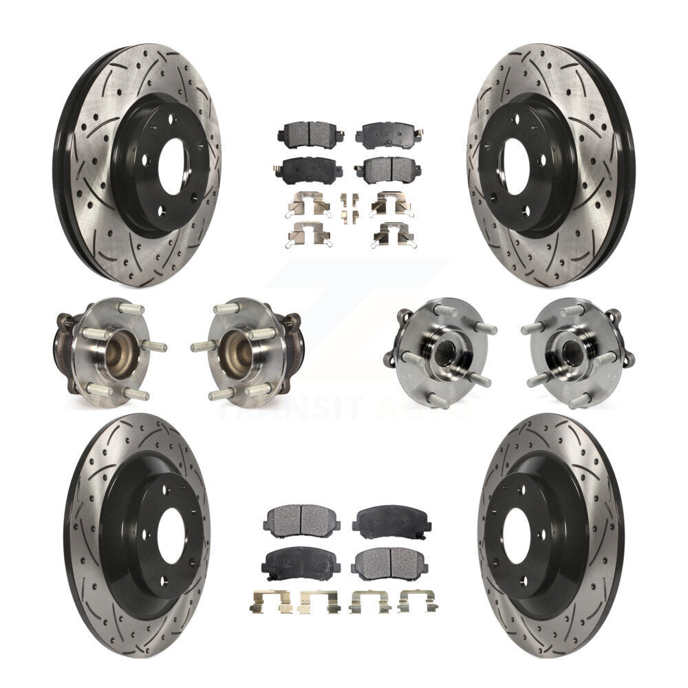 Transit Auto KBB-110857 Wheel Bearing and Hub Assembly for 2013-2015 Mazda CX-5 - Front and Rear product image