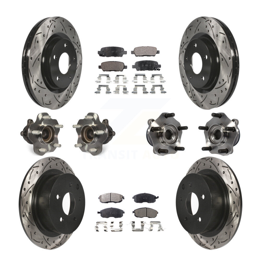 Transit Auto KBB-110862 Wheel Bearing and Hub Assembly for 2017-2019 Nissan Sentra - Front and Rear product image