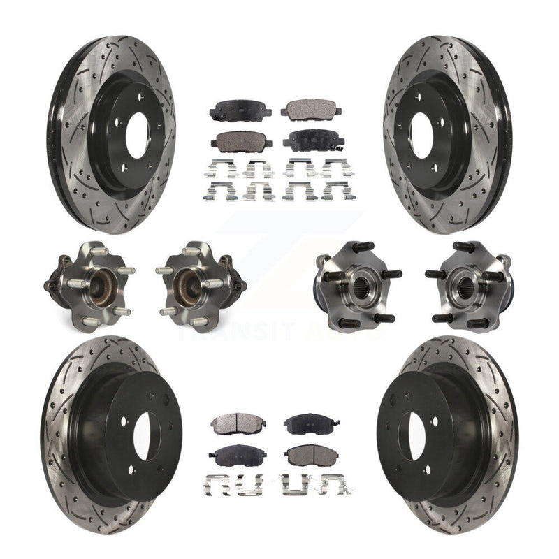 Transit Auto KBB-110862 Wheel Bearing and Hub Assembly for 2017-2019 Nissan Sentra - Front and Rear product image