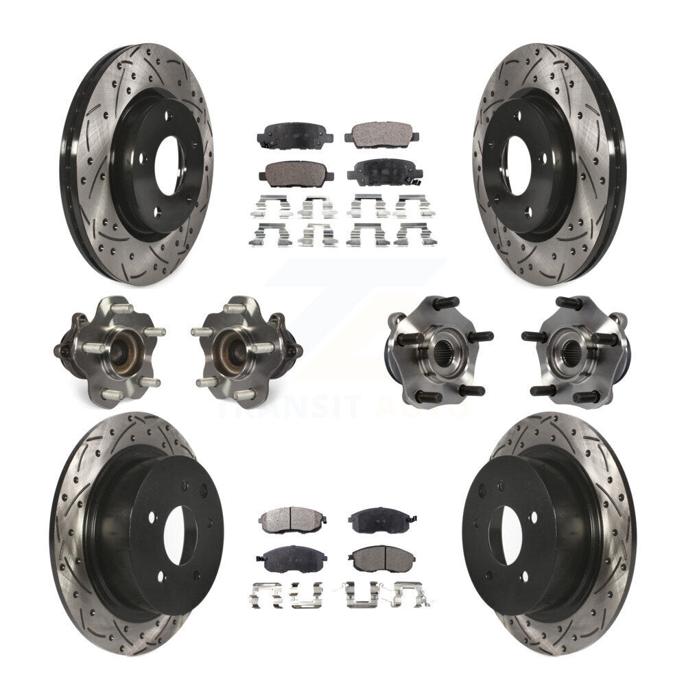 Transit Auto KBB-110863 Wheel Bearing and Hub Assembly for 2013-2019 Nissan Sentra - Front and Rear product image